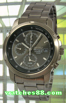 seiko titanium chronograph