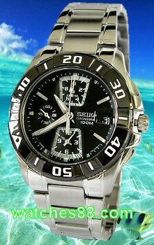 watches88. Seiko Criteria Sport 100M Chronograph SND611