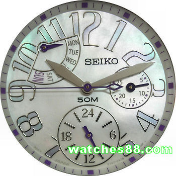 Seiko Criteria Mid-size Multi-hand Calendar SPA847P2